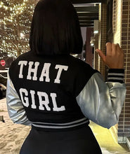 Load image into Gallery viewer, THAT GIRL VARSITY JACKET