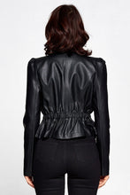 Load image into Gallery viewer, PEPLUM JACKET (2 COLORS)