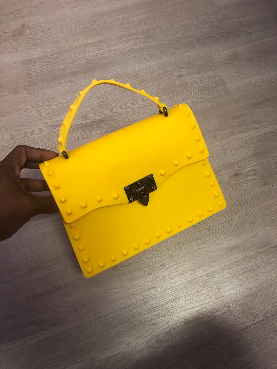 JANAY STUDDED BAG