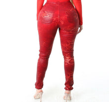 Load image into Gallery viewer, PY THON PRINT JEANS (2 COLORS)