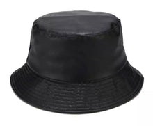Load image into Gallery viewer, LEATHER BUCKET HAT(3COLORS)