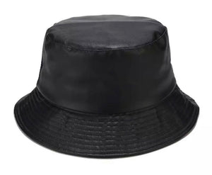 LEATHER BUCKET HAT(3COLORS)