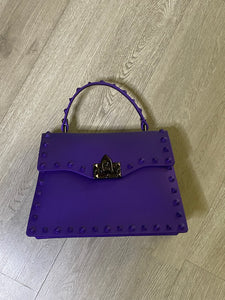 JANAY STUDDED BAG