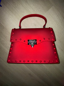 JANAY STUDDED BAG